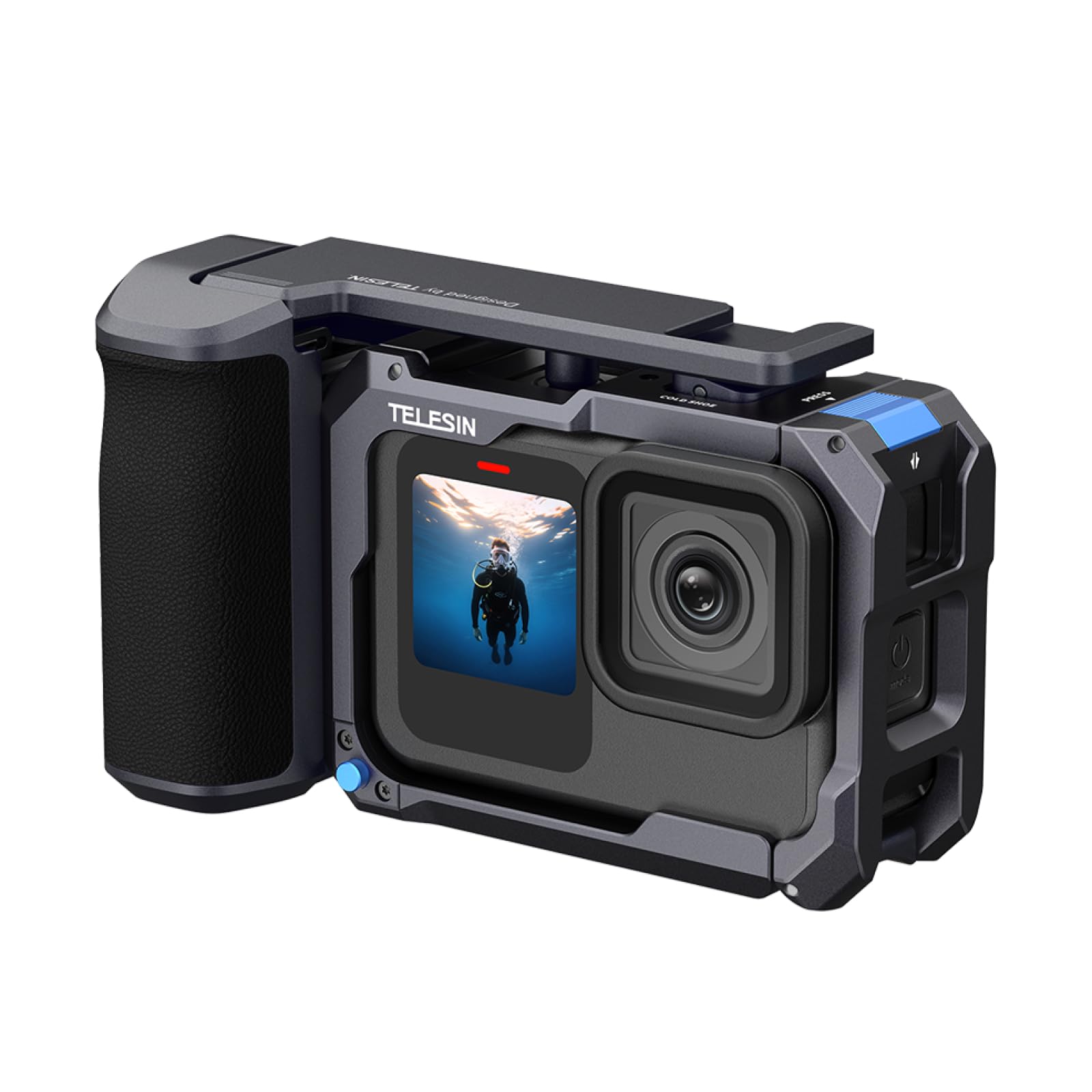 Amazon | GoPro HERO 13 12 11 10 9 Black 対応 カメラケージ キット